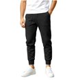 thumbnail image 3 of akafmk Boys Sweatpants Track Joggers Slim Fitted Elastic Waist Solid Color Fall Daily Casual Athletic Outdoor School Pants, Sizes 9-10 Years, 3 of 8