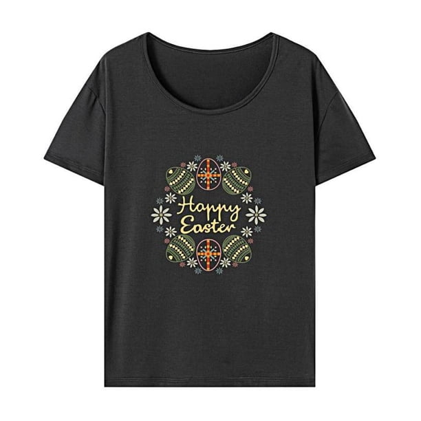 Camiseta de cuello redondo para mujer, camiseta básica elegante, camisetas de verano para ir al trabajo S
