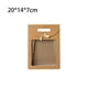thumbnail image 4 of Billuyoard Ventana abierta Decoración Bolsa de regalo Kraft Tote Favores de fiesta Galletas de boda Envoltura de dulces Bolsa con asa Almacenamiento y organización del hogar 20*14*7cm, 4 of 6