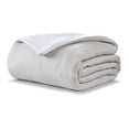 thumbnail image 3 of Ella Jayne Reversible Brushed Microfiber Plush Down-Alternative Comforter Set - White/Silver - Full/Queen, 3 of 4