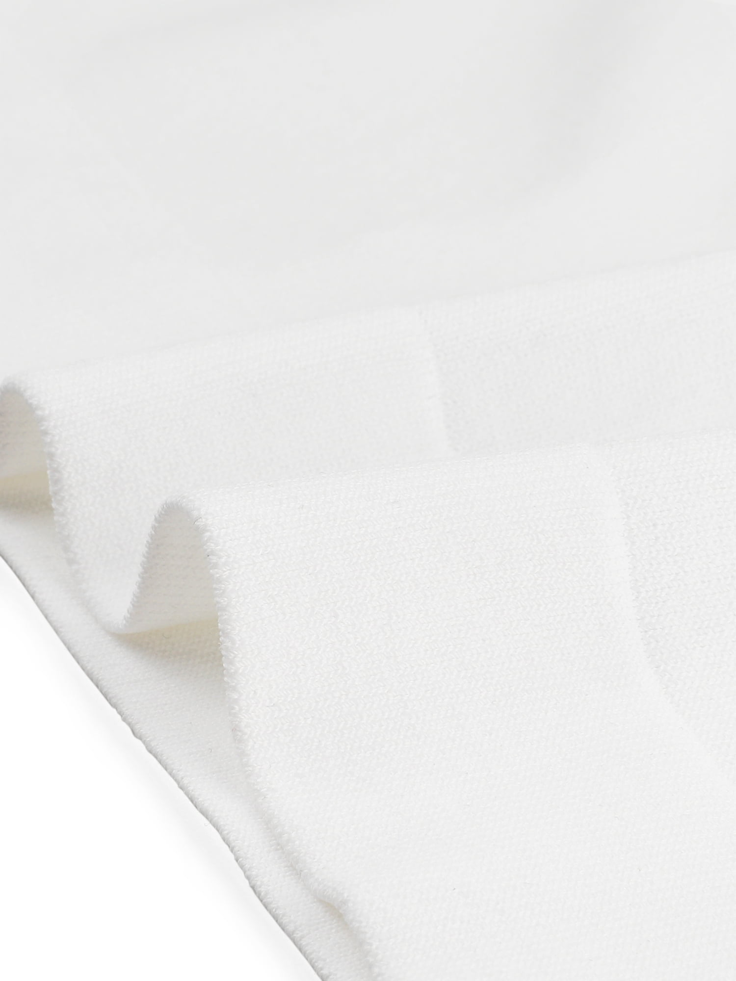 Unique Bargains Women Plus Size Tops Basic Round Neck Short Sleeve Knit Tee Blouses 1X White