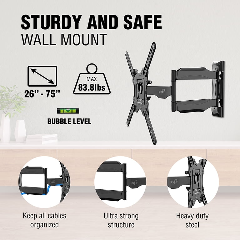 Universal Fixed TV Wall Bracket For 14-42 LCD LED TV Monitor Wall Bracket Mount Mounting Holder Black I3344158128