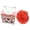 3.Red,1pc, variant on Tofu Squishy Squeeze Toy, 50Ml Ultra Soft Slow Rising Decompression Ball, Stretchable Silicone Texture For Desk Play, Travel, Gifts And Everyday Relaxation