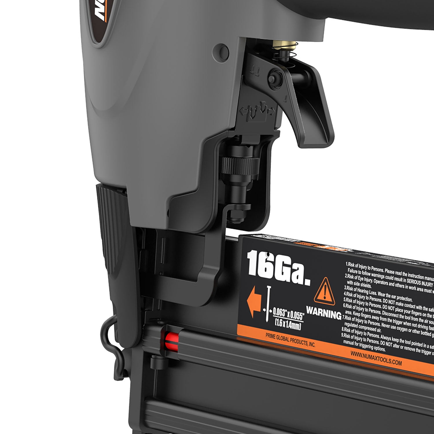 NuMax SXL31 Pneumatic 3-in-1 16-Gauge and 18-Gauge 2-1/2" Nailer / Stapler