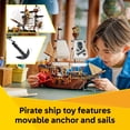thumbnail image 5 of LEGO Creator 3 in 1 Iconic Pirate Ship Toy - Building Set for Boys & Girls, Ages 9+ - With 5 Minifigures - Gift for Kids' Birthdays - 31387, 5 of 7