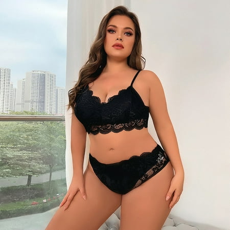 

Women s Sexy Lingerie Set Lace Matching Bra and Panty 2 Piece Set