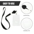 thumbnail image 4 of 2 Pcs ID Card Holder Name Tag Holder with Lanyard Id Badge Holder Game Card Holder Card Holder with Lanyard, 4 of 6