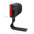 thumbnail image 3 of MasteelfCA Electric Bicycle Rear Seat Backrest Ergonomic Bike Back Seat Safety Support Universal Backrest for Bicycle, 3 of 9