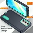 thumbnail image 5 of ShellTech for Samsung Galaxy A26 5G PC+TPU Case with Kickstand,3-Layer Heavy Duty Protection Shockproof Anti-Scratch Slim Lightweight Dustproof Protective Sturdy Case Hard Cover,E, 5 of 9