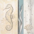 thumbnail image 2 of Hakimipour-Ritter 20x20 Black Ornate Wood Framed with Double Matting Museum Art Print Titled - Calming Sea II, 2 of 4