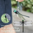 thumbnail image 4 of Pekkaxy Realistic Dragonfly Model, 5.5 in Wingspan, Hand-Painted PVC, Natural Insect Repellent for Outdoor Activities, Ideal for Camping, Fishing, and Garden Decoration, 4 of 9