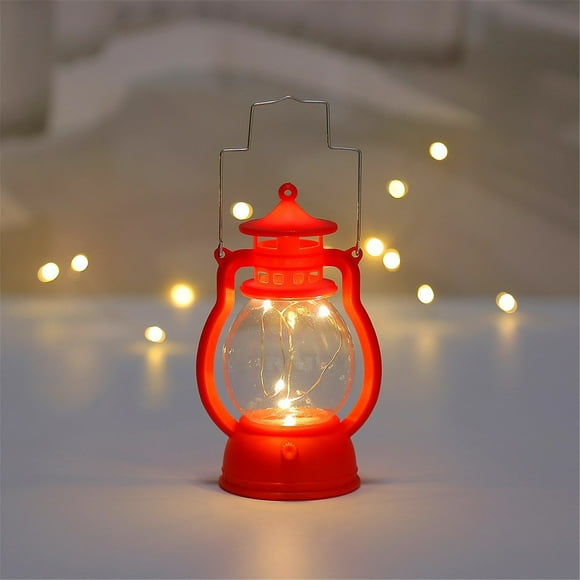 XZNGL LED Light-emitting Retro Lantern Christmas Hanging Spherical Lights Party