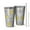 White Daisy Flower, variant on 16oz Tumblers White Daisy Flower Black Lines Pattern Stainless Steel Vacuum Insulated Double Wall Travel Tumbler Cups Mug with Lid and Straw,Cleaning Brush for Coffee,Tea