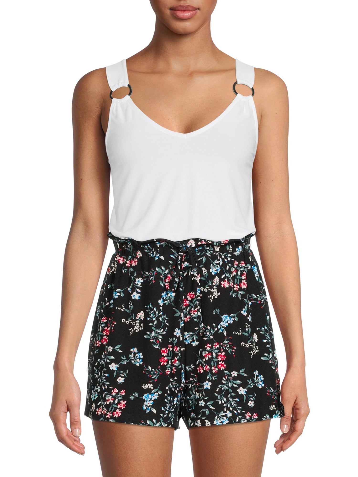 No Boundaries Juniors' ORing Romper