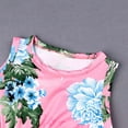 thumbnail image 3 of Odeerbi Clearance Baby Girls Boys Clothes Baby Rompers Toddler Children's Sleeveless Romper Flower Print Headb Two-piece Children's Clothing, 3 of 7