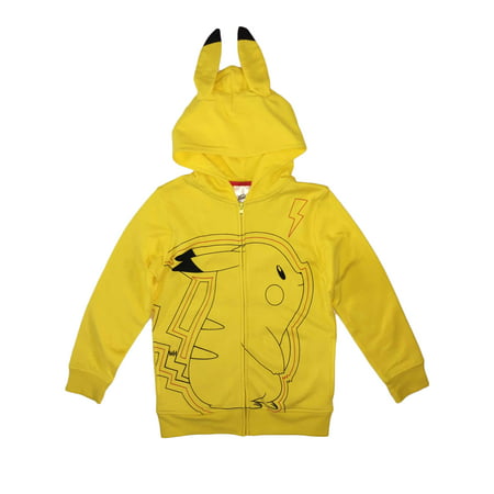 Pokemon Boys Pikachu Zip Hoodie