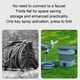 thumbnail image 4 of Pulverizador Pulverizador Con Batería Lavadora De Autos A Presión De Agua Eléctrica Portátil Recargable Con Tanque De Agua Plegable De 12L Para Césped De Jardín Casero, 4 of 7