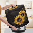 thumbnail image 4 of Appliance Cover Dust Cover Also Fit for Rice Cooker,Air Fryer and Crock Pot Compatible with 6 Quart Instant Pot with Top Handle and Accessories Pockets, Sunflowers-8, 4 of 4