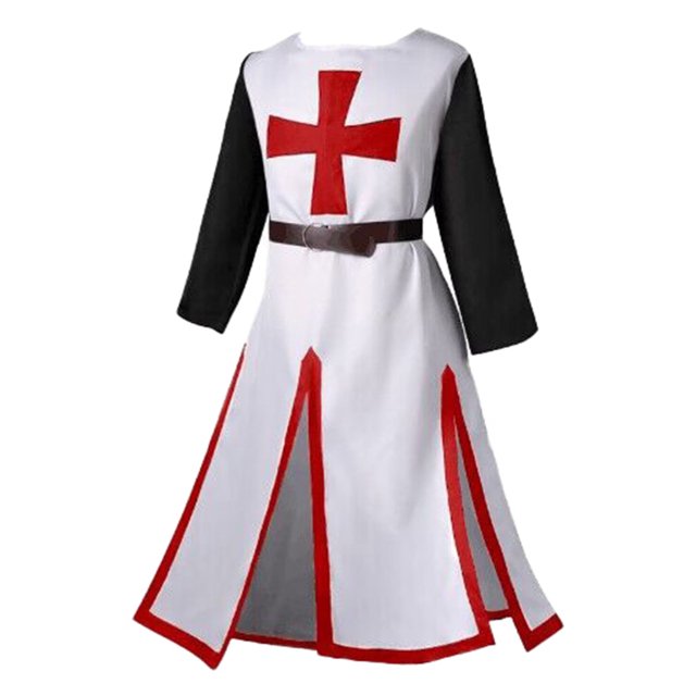 DuoJiaJ Medieval Waist Cincher Men's Split Hem Tunic Performance For Featival and Party Festivities