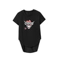 thumbnail image 4 of Camiseta para mujer Ropa deportiva de verano Camisa transpirable con cuello redondo para vacaciones en camping L, 4 of 7