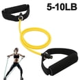 thumbnail image 1 of Juego de bandas de resistencia Anclaje de puerta Bandas de ejercicio más largas -amarillo-5-10 lbs Sincero Hogar, 1 of 2