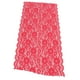 thumbnail image 4 of Tela de encaje de 7,87 pulgadas de ancho y 10 yardas de largo, exquisita cinta de encaje de amplia aplicación para bodas y fiestas, color rojo rosa., 4 of 14