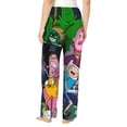 thumbnail image 3 of Adventure Time Women's Pajama Pants Lounge Daily Novelty Cozy Sleep Bottoms Pants Sleepwear With Pockets, 3 of 8