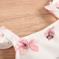 thumbnail image 4 of Toddler Baby Girl Halter Ruffle Crop Top Vest Tank Tee Short Pants, 4 of 6