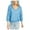 Blue - blue, variant on I.N.C Womens Stripe Pullover Blouse, White, Medium