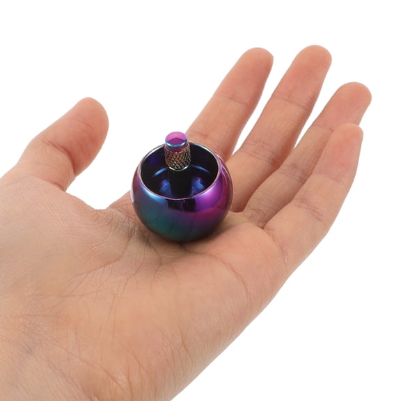 Tineasur Gyroscope Spinning Top Metal Multi-colored for Adults and Kids Stress Relief Desktop Entertainment 1Pack