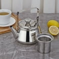 thumbnail image 4 of SANQIAHOME 1.3 Quart stainless steel teapot with Infuser A modern, minimalist style, 4 of 9