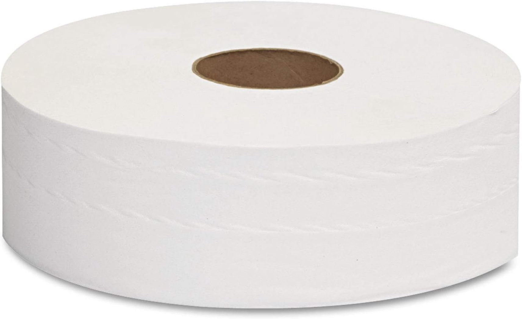 GEN 1513 JRT Jumbo Bath Tissue, Septic Safe, 2-Ply, White, 12-Inch Diameter, 6/Carton
