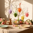 thumbnail image 2 of 6PCS Felt Easter Egg Ornaments, Colorful Hanging Easter Eggs Decorations, Reusable Pastel Egg Decor for DIY Crafts, Easter Tree, Basket, Spring Party & Home Decor, 2 of 8