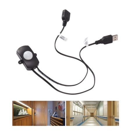 Motion Activated Sensor, DC 5V To 24V 120 Degree Cone Angle Detection ...