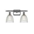 thumbnail image 1 of Innovations 516-2W-PC-G382-LED Castile 2 Light Bath Vanity Light part of the Ballston Collection, Polished Chrome, 1 of 1