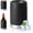 Black, variant on Double-Wall Stainless Steel Can Cooler, Universal Fit