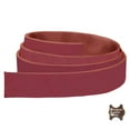 thumbnail image 4 of ELW 9-10 oz. 3.6-4mm Red Straps, Belts, Strips 1.25"x60" 3.2x152cm - Belt Grade Latigo Leather for Cowhide Heavy DIY Craft - Pet Collars, Blanks, Accessory, Jewelry, Key Chains, 4 of 9