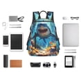 thumbnail image 4 of Easygdp Colorful Underwater Shark para Easygdp Yak - Mochila Casual Ligera y Resistente para Viaje y Senderismo para Hombres y Mujeres, 4 of 7