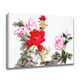 thumbnail image 2 of Póster decorativo en lienzo con diseño floral, obra de arte, decoración para dormitorio, paisaje deportivo, decoración para oficina, regalo, estilo marco, 20 x 30 cm, 2 of 8