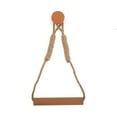 thumbnail image 2 of Boho Toilet Paper Holder, Over The Door Hanging Tissue Rack with Decorative Wood Design, Farmhouse Style Bathroom Towel Holder,Boho Bathroom Decor, Hanging Toilet Paper Holder,Khaki,1PC,, 2 of 7