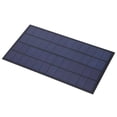 thumbnail image 2 of Cargador solar para exteriores, panel solar policristalino de epoxi de 12 V y 7 W con diseño aerodinámico, 2 of 9