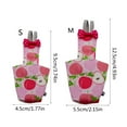 thumbnail image 2 of CIYISON Washable Parrot Bird Diaper Bowtie Cute Floral Fruit Print Pet Bird Flight Suit, 2 of 20