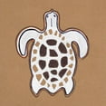 thumbnail image 2 of Pinto, Patricia 15x15 Black Ornate Wood Framed with Double Matting Museum Art Print Titled - Ocean World Turtle, 2 of 4