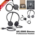 thumbnail image 1 of Nxt Technologies UC-2000 Casque Stéréo à Réduction de Bruit avec Microphone NX55445, 1 of 10