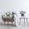 thumbnail image 3 of Stupell Industries Green Symmetrical Butterfly Decorative Printed Throw Pillow Design by Elizabeth Medley., 3 of 6