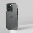 thumbnail image 2 of Funda de PC con acabado en arenado superfino y de alta calidad, transparente y transparente, para iPhone 16, 15, 14, 13, 12 Pro Max Plus, carcasa mate transparente, 2 of 5