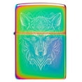 thumbnail image 2 of Zippo Mystic Wolf Design Multi Color Pocket Lighter, 2 of 7