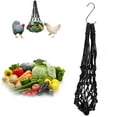 thumbnail image 4 of Chicken Feeding Bag, Chicken Vegetable String Bag  Bearing Capacity Conducive Growth  For Poultry Feeding Black, 4 of 8