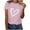 Pink, variant on Tbopshirt Valentine's Day T-Shirts for Women Short Sleeve Graphic Tees, Plus Size Tops,Valentines Day Fashion Crewneck Printing Love Heart T-Shirt Casual Loose Womens Tops S-XXXL