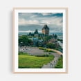 thumbnail image 2 of Quebec City Views 01 - Québec City Québec Canada Photography Architecture Cityscape Scenic Travel Poster Landscape Vintage Harbor Unframed Wall Art Print 18 x 24 inches, 2 of 13